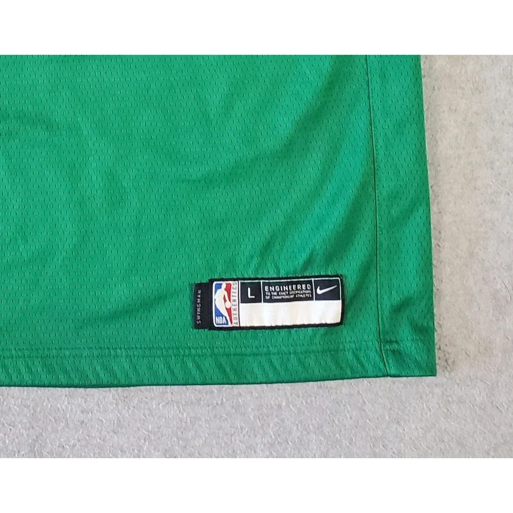 Nike Boston Celtics Kyrie Irving 11 Jersey Kids Large Green Dri-FIT Swingman